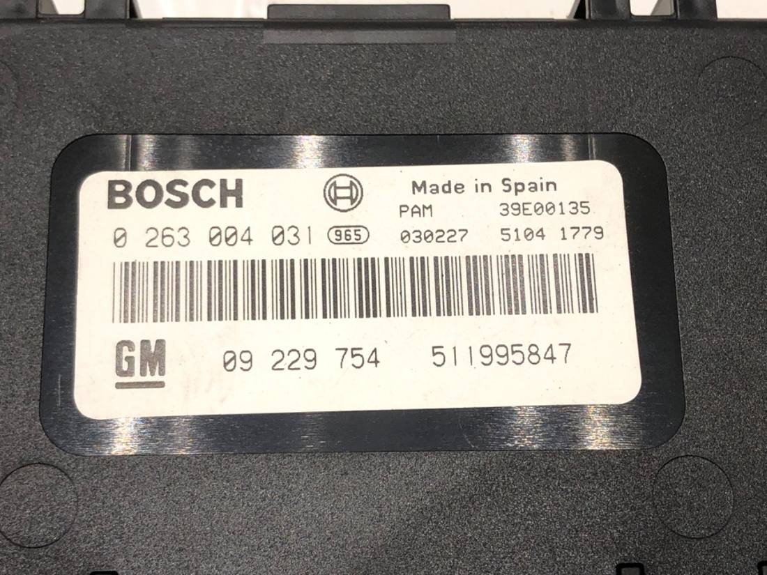 Блок керування модуль Opel Signum 09229754 — фото деталі 4