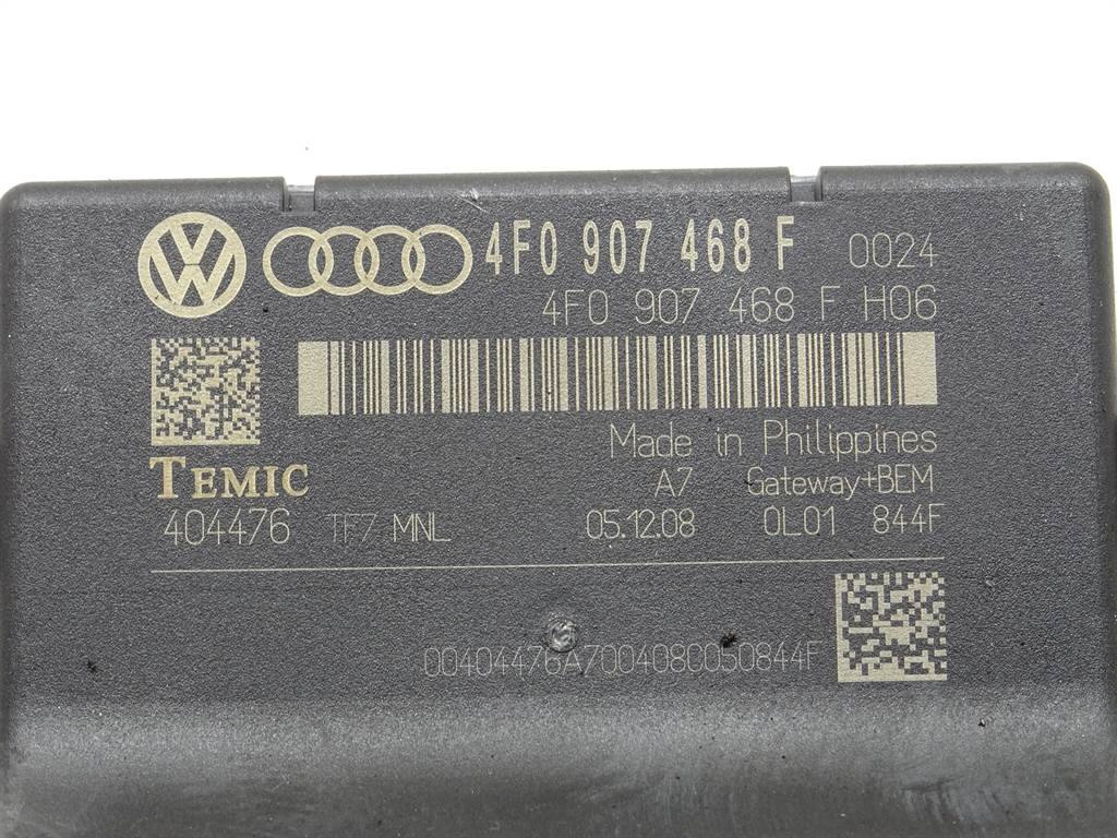 Блок керування модуль Audi A6 C6 4F0907468F — фото деталі 3
