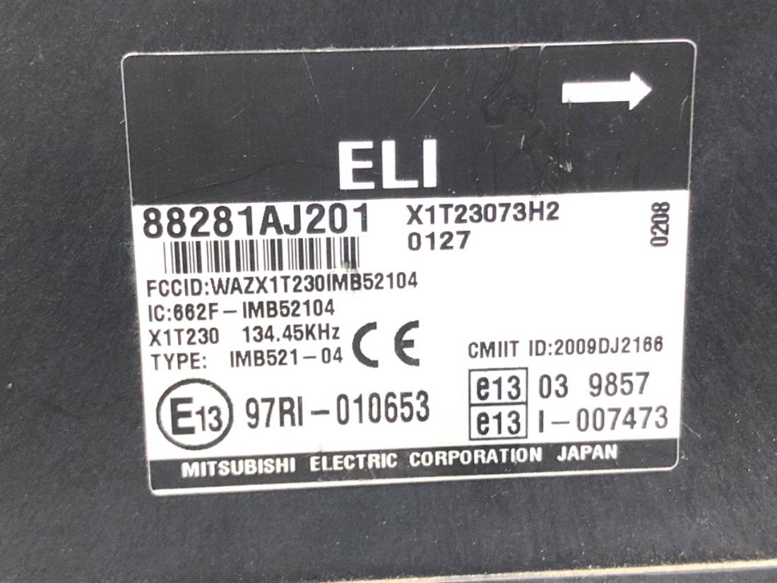 Блок керування модуль Subaru Legacy 88281AJ201 — фото деталі 4
