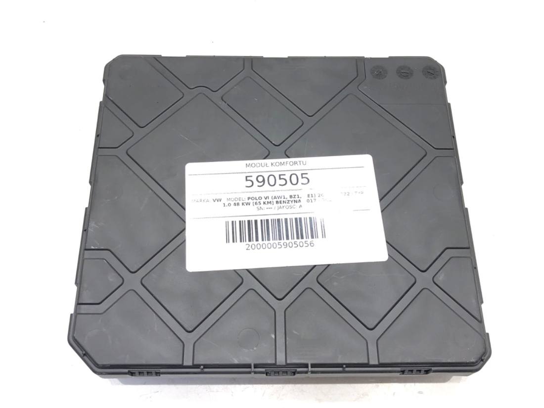 Блок управления модуль Volkswagen Polo 2Q0937085