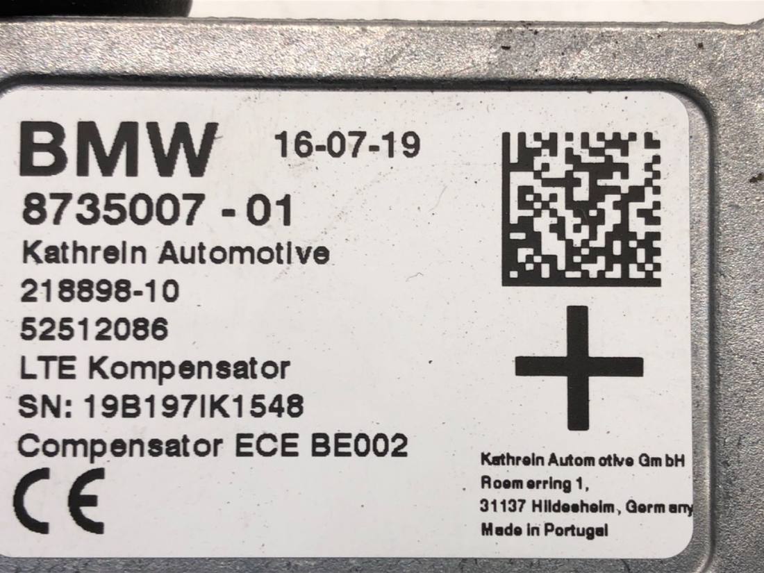 Блок керування модуль BMW X3 G01 8735007 — фото деталі 4