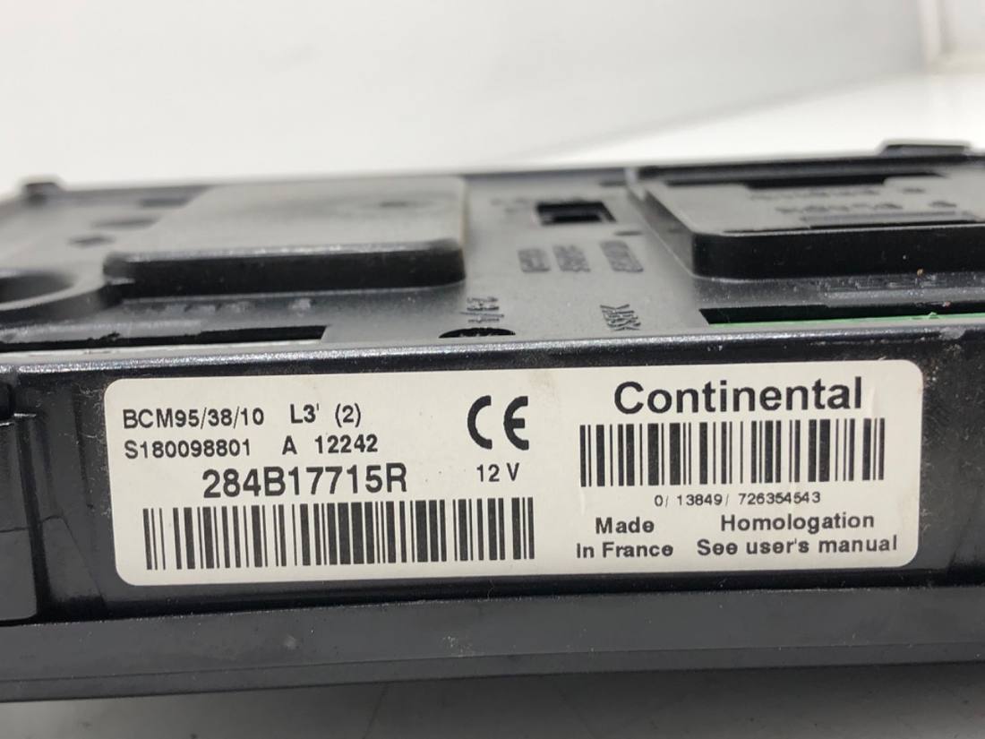 Блок керування модуль Renault Scenic 3 284B17715R — фото деталі 3