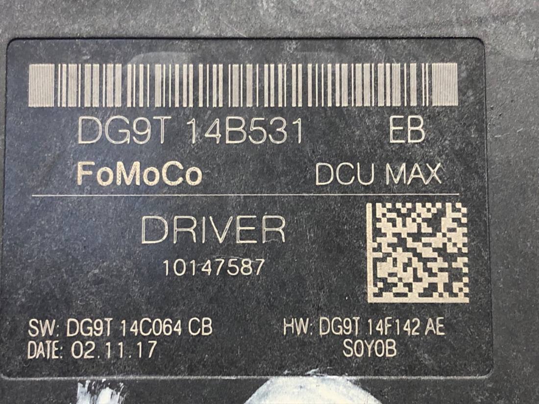 Блок керування модуль Ford Mondeo DG9T14B531EB — фото деталі 4