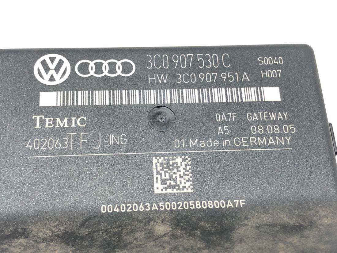 Блок керування модуль Volkswagen Passat B6 3C0907530C — фото деталі 3