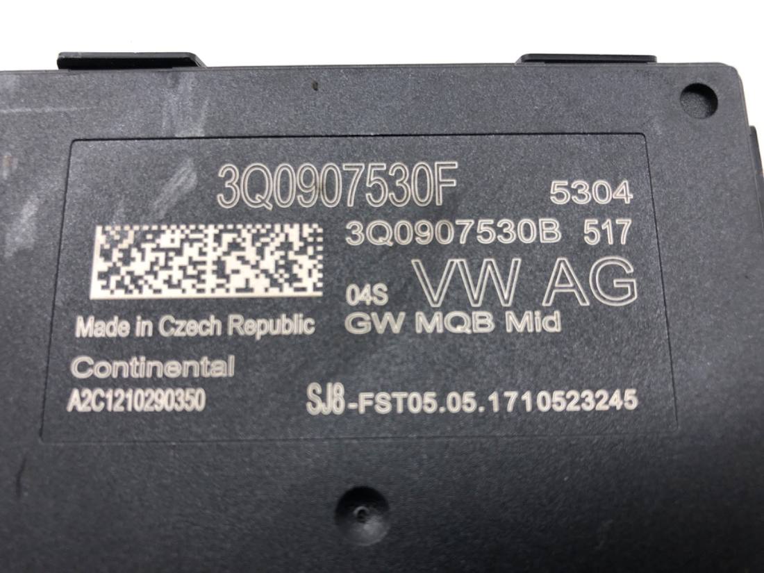 Блок керування модуль Volkswagen Golf 7 3Q0907530F — фото деталі 5
