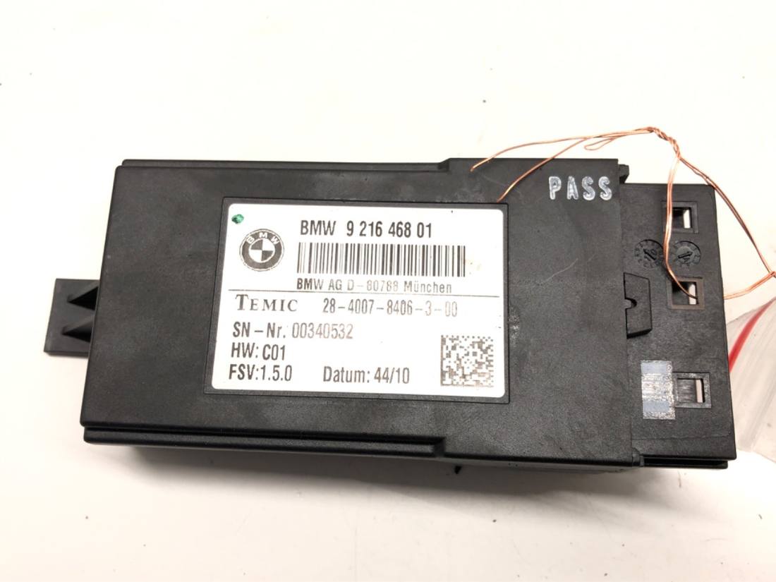 Блок керування модуль BMW 7 F01 9216468