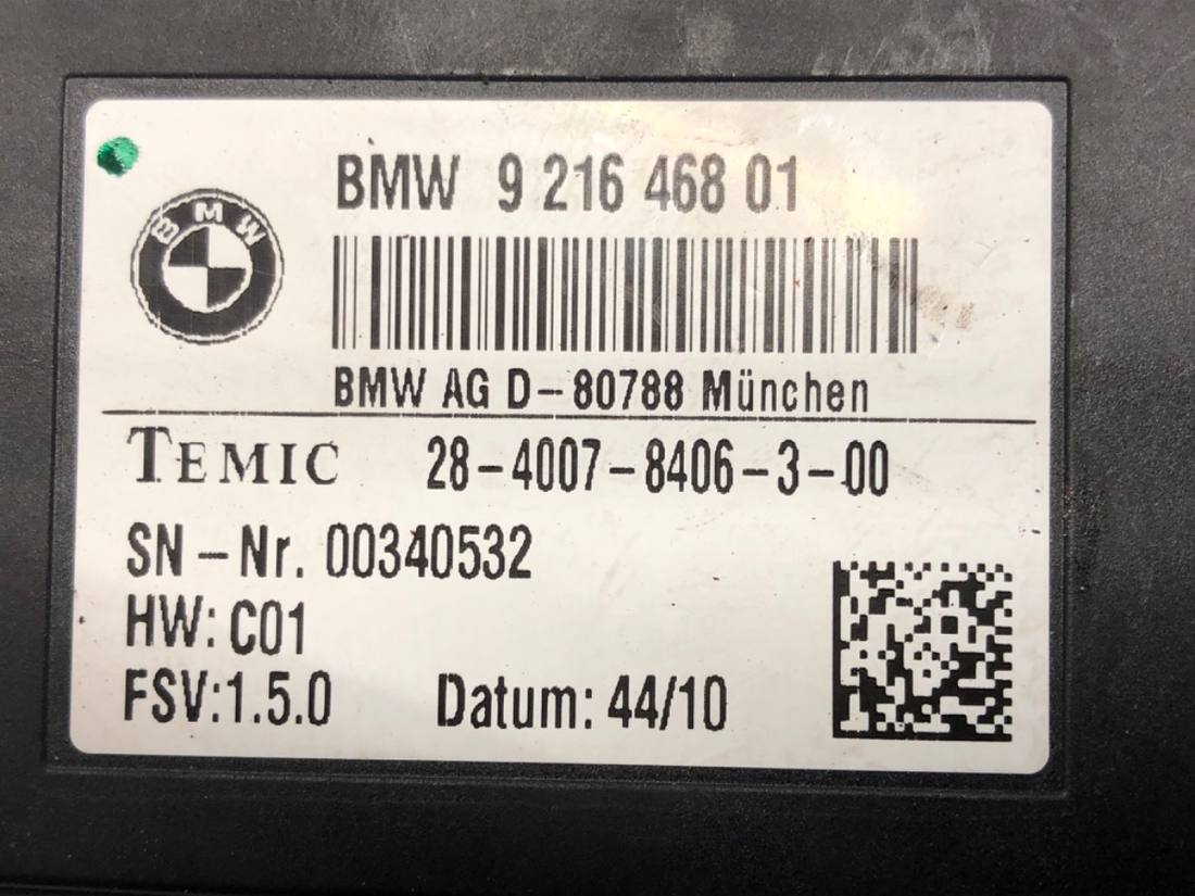 Блок керування модуль BMW 7 F01 9216468 — фото деталі 4