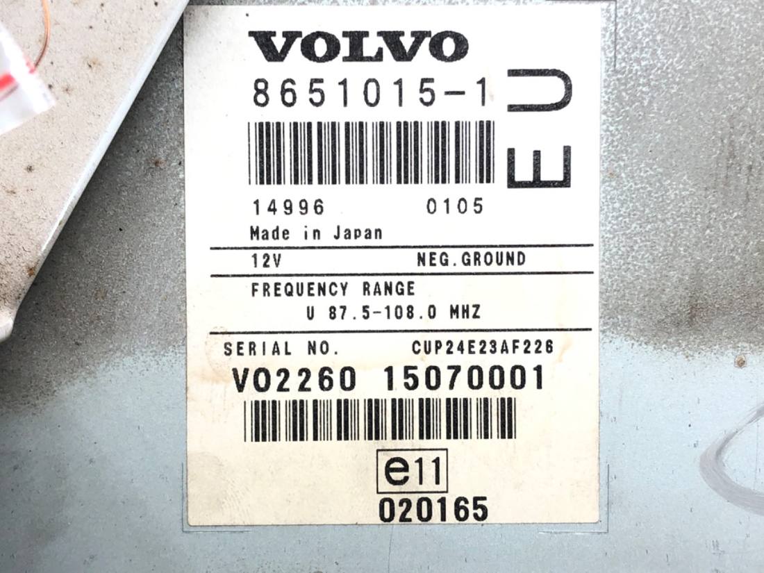 Блок управления модуль Volvo V70 8651015 — фото детали 3