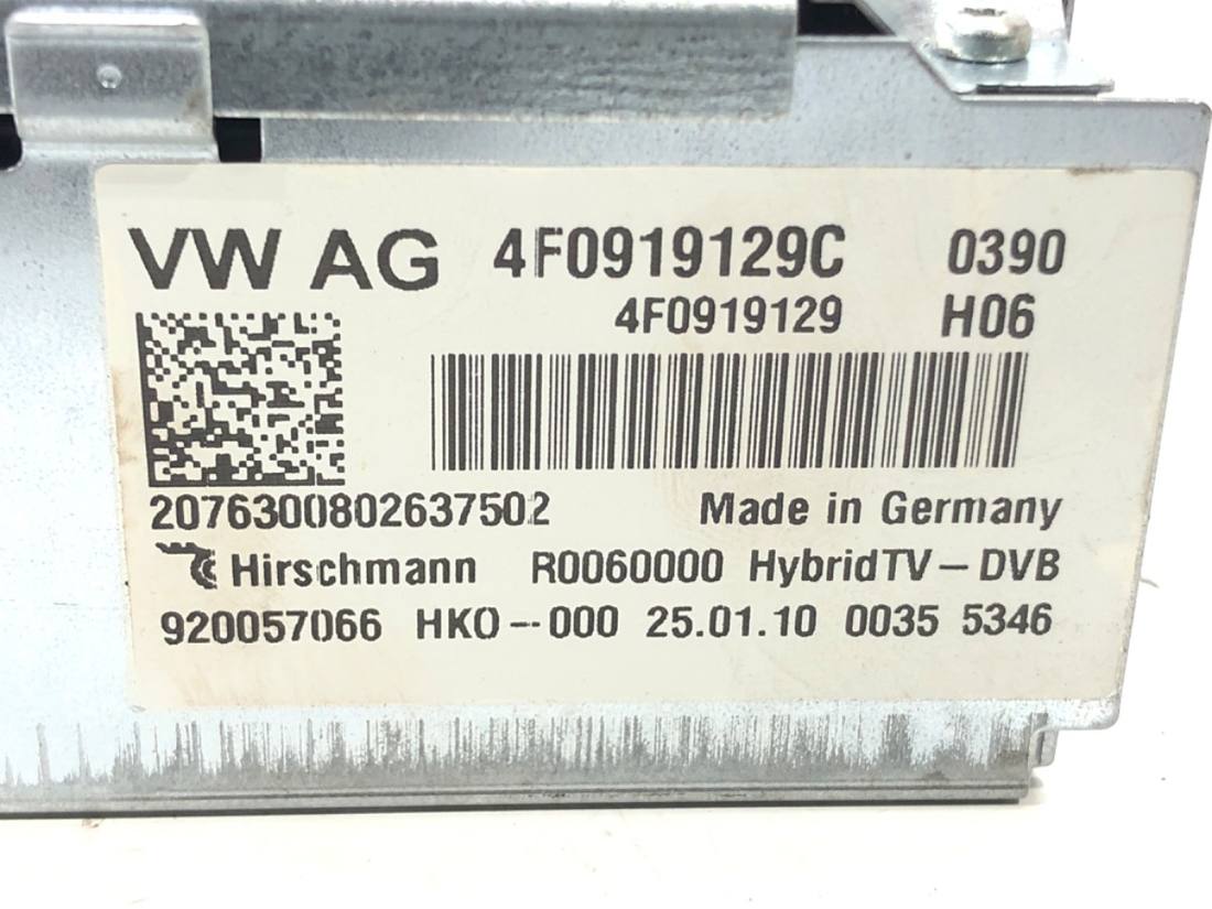 Блок керування модуль Audi A8 D4 4F0919129C — фото деталі 4
