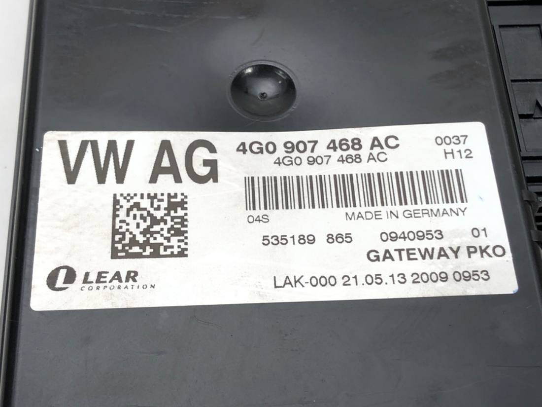 Блок керування модуль Audi A6 C7 4G0907468AC — фото деталі 4