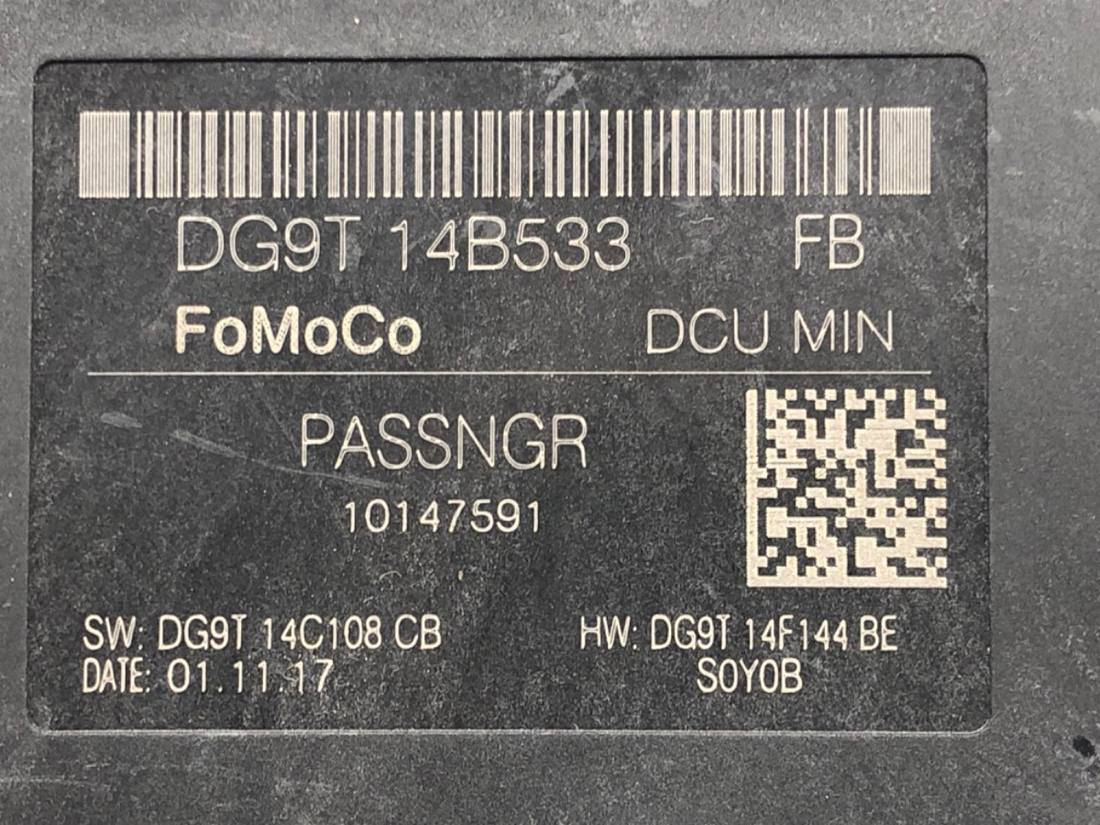 Блок керування модуль Ford Mondeo DG9T-14B533-FB — фото деталі 4