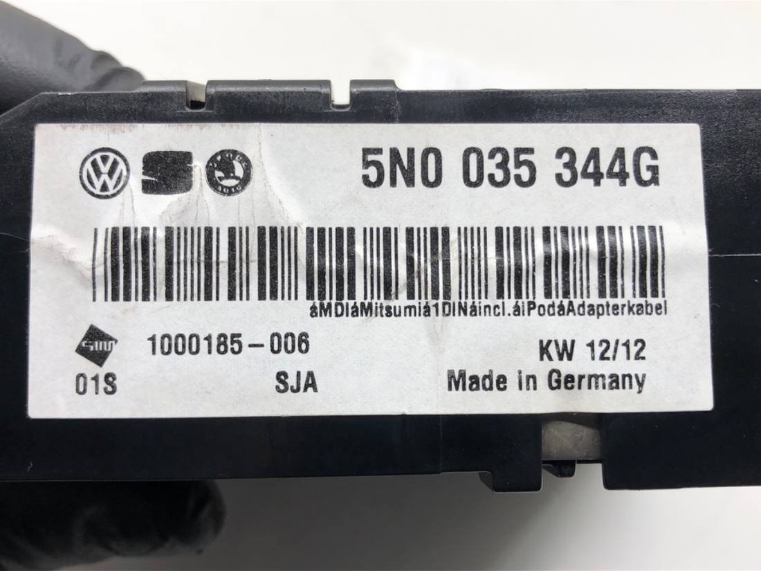 Блок керування модуль Volkswagen Passat CC 5N0035344G — фото деталі 5