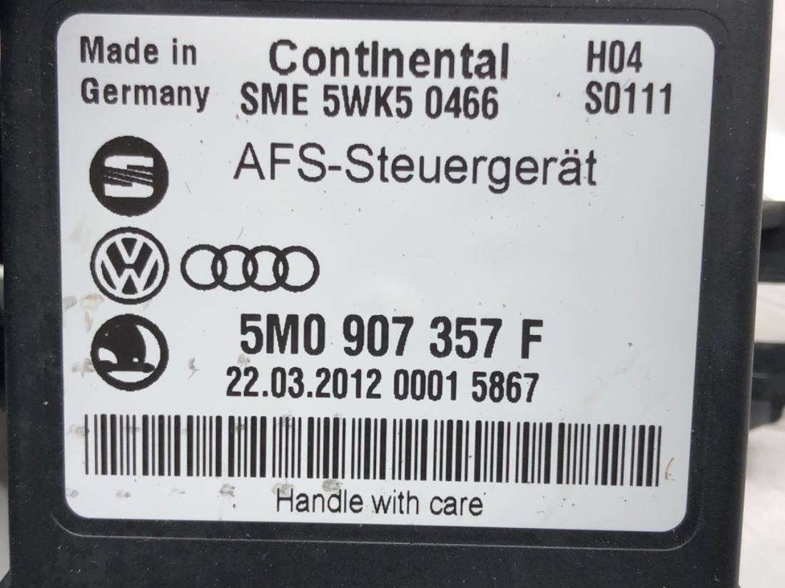 Блок керування модуль Volkswagen Passat CC 5M0907357F — фото деталі 4