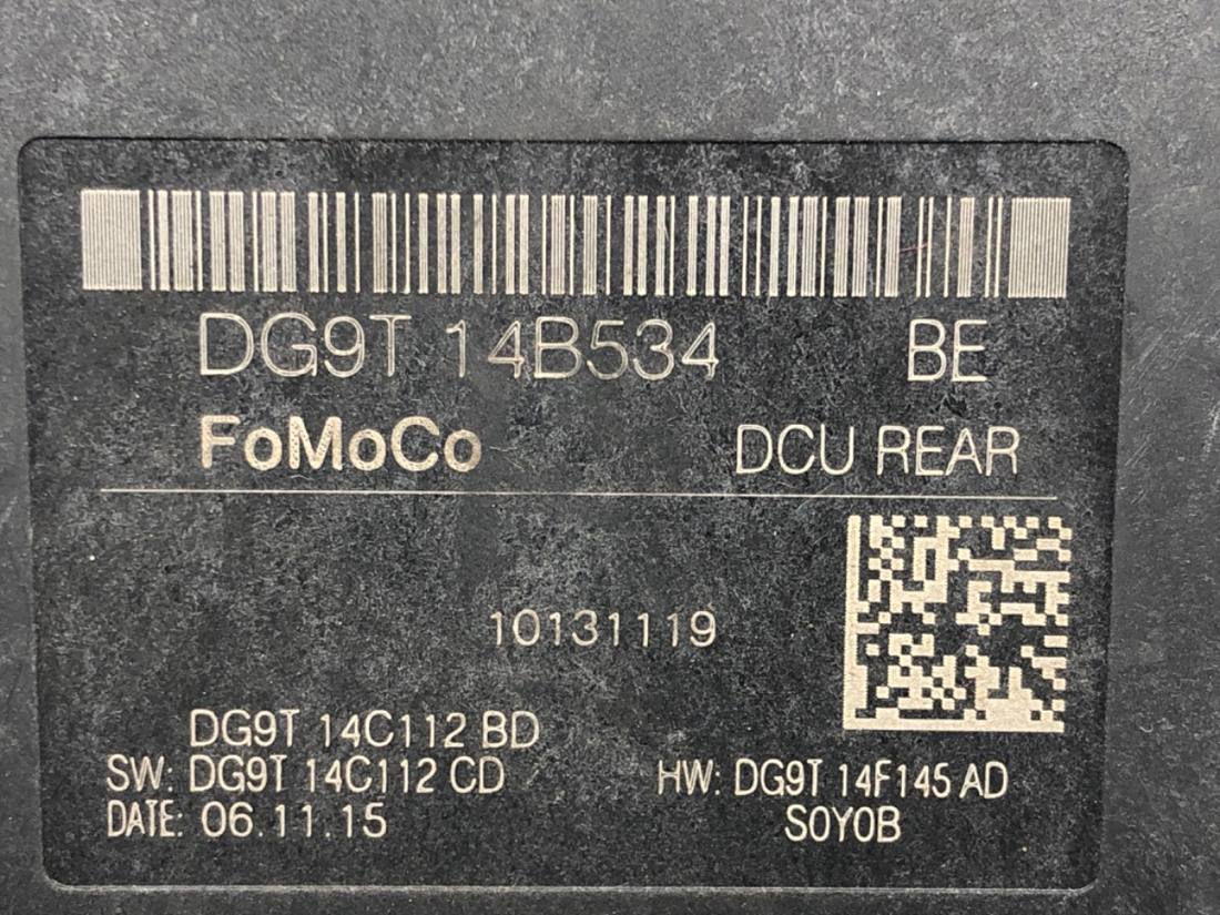 Блок управления модуль Ford Mondeo DG9T-14B534-BE — фото детали 4