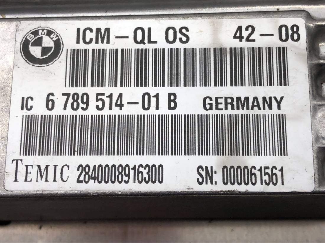 Блок управления модуль BMW X6 6789514-01B — фото детали 5