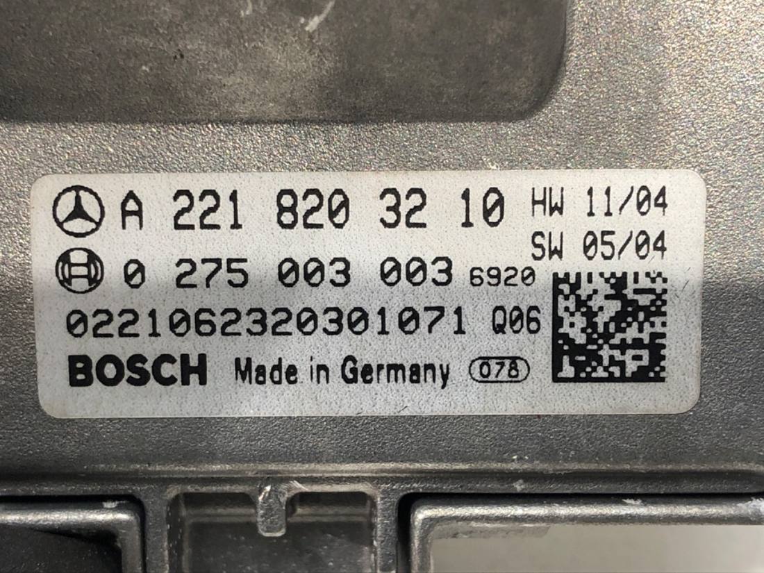 Блок керування модуль Mercedes S W221 A2218203210 — фото деталі 5