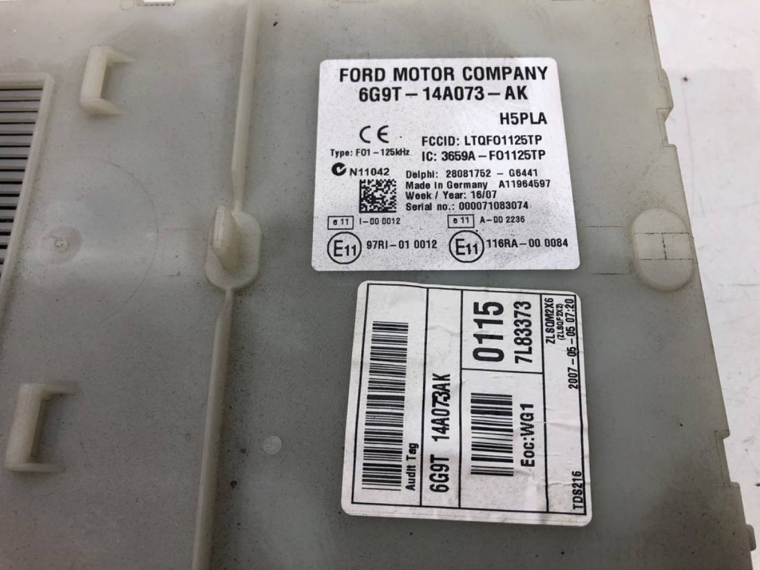 Блок керування модуль Ford S-max 6G9T-14A073-AK — фото деталі 5