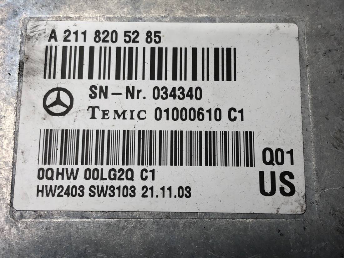 Блок керування модуль Mercedes S W221 A2118205285 — фото деталі 4