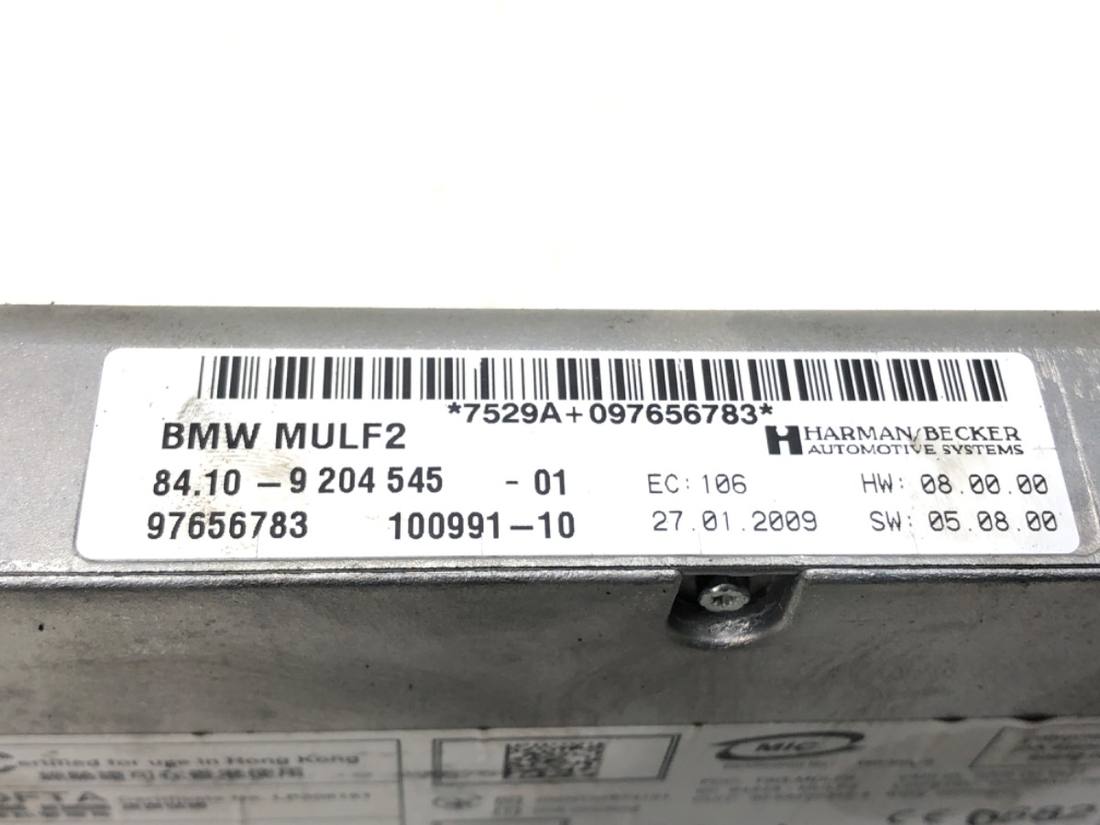 Блок керування модуль BMW 3 E90 9204545 — фото деталі 4