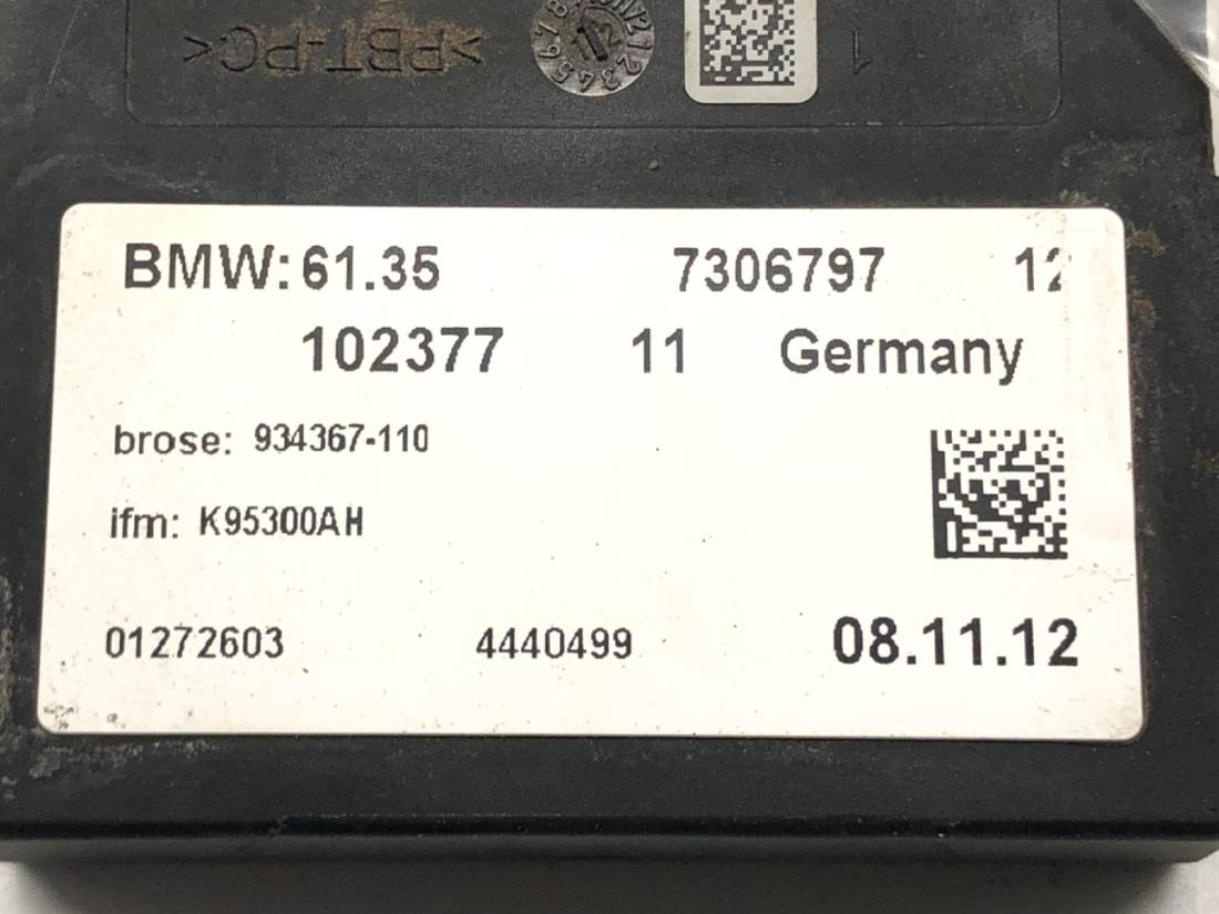 Блок керування модуль BMW 5 F10 7306797 — фото деталі 3