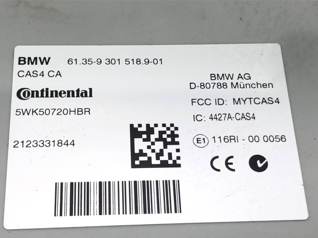 Блок керування модуль BMW 5 F10 9301518 — фото деталі 4