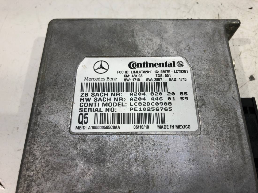 Блок керування модуль Mercedes S W221 A2048202085 — фото деталі 5