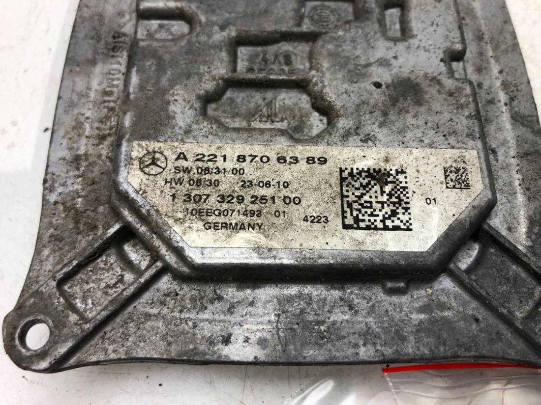 Блок управления модуль Mercedes S W221 A2219000404 — фото детали 9