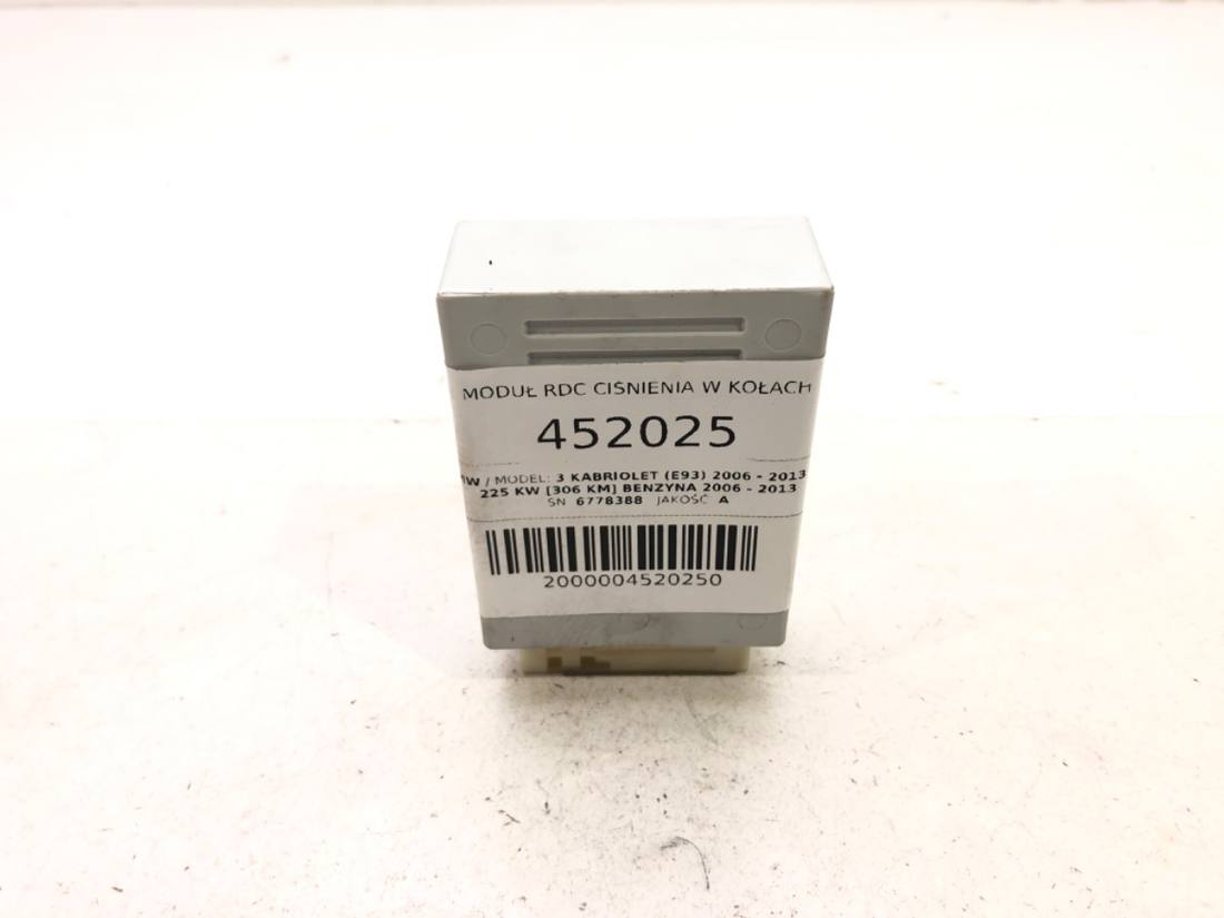 Блок керування модуль BMW 3 E90 6778388