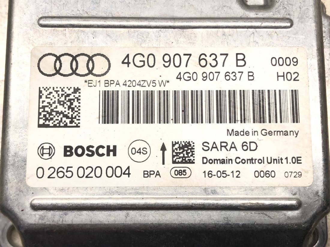 Блок керування модуль Audi A6 C7 4G0907637B — фото деталі 4