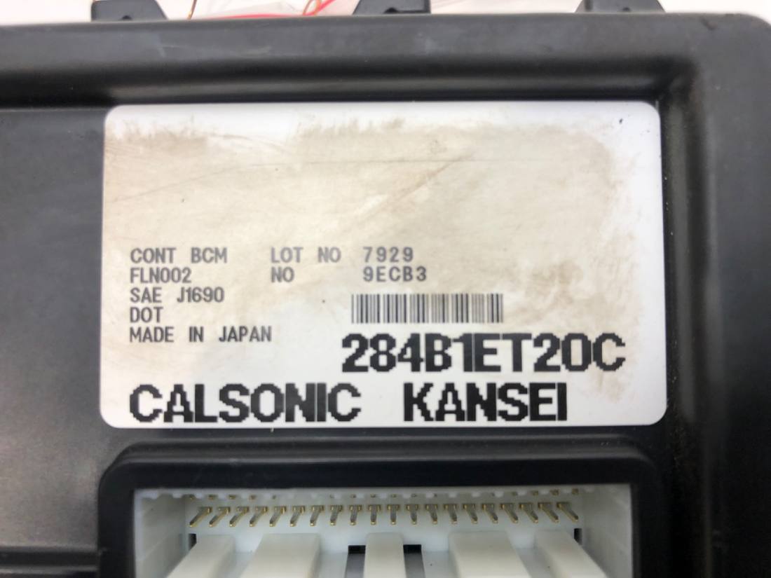 Блок керування модуль Nissan Sentra B15 284B1ET20C — фото деталі 3