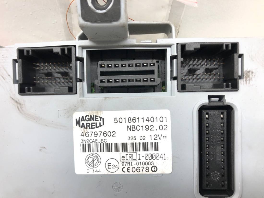 Блок керування модуль Fiat Stilo 46797602 — фото деталі 5