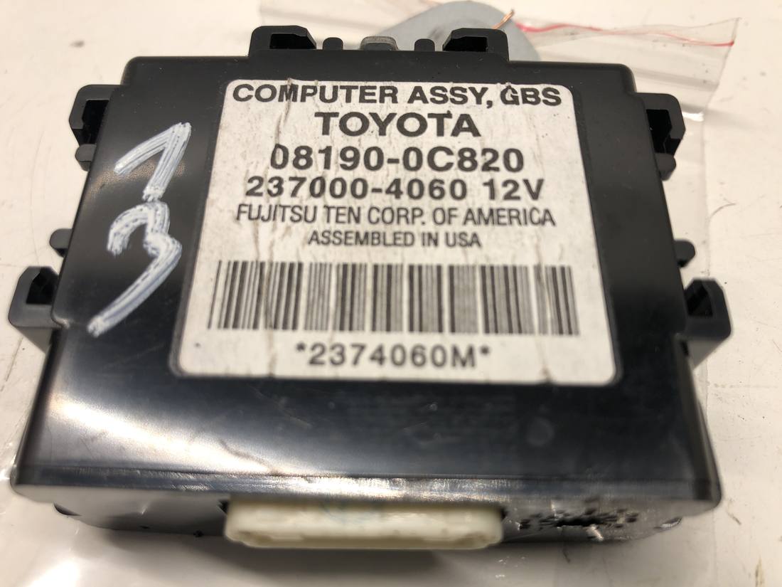 Блок керування модуль Toyota Land Cruiser 08190-0C820 — фото деталі 2