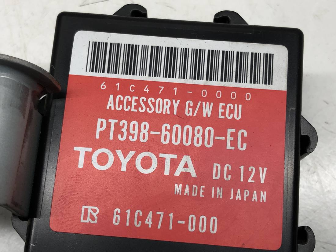 Блок керування модуль Toyota Land Cruiser PT398-60080-EC — фото деталі 2
