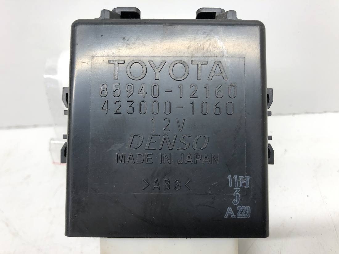 Блок управления модуль Toyota Auris 85940-12160 — фото детали 2
