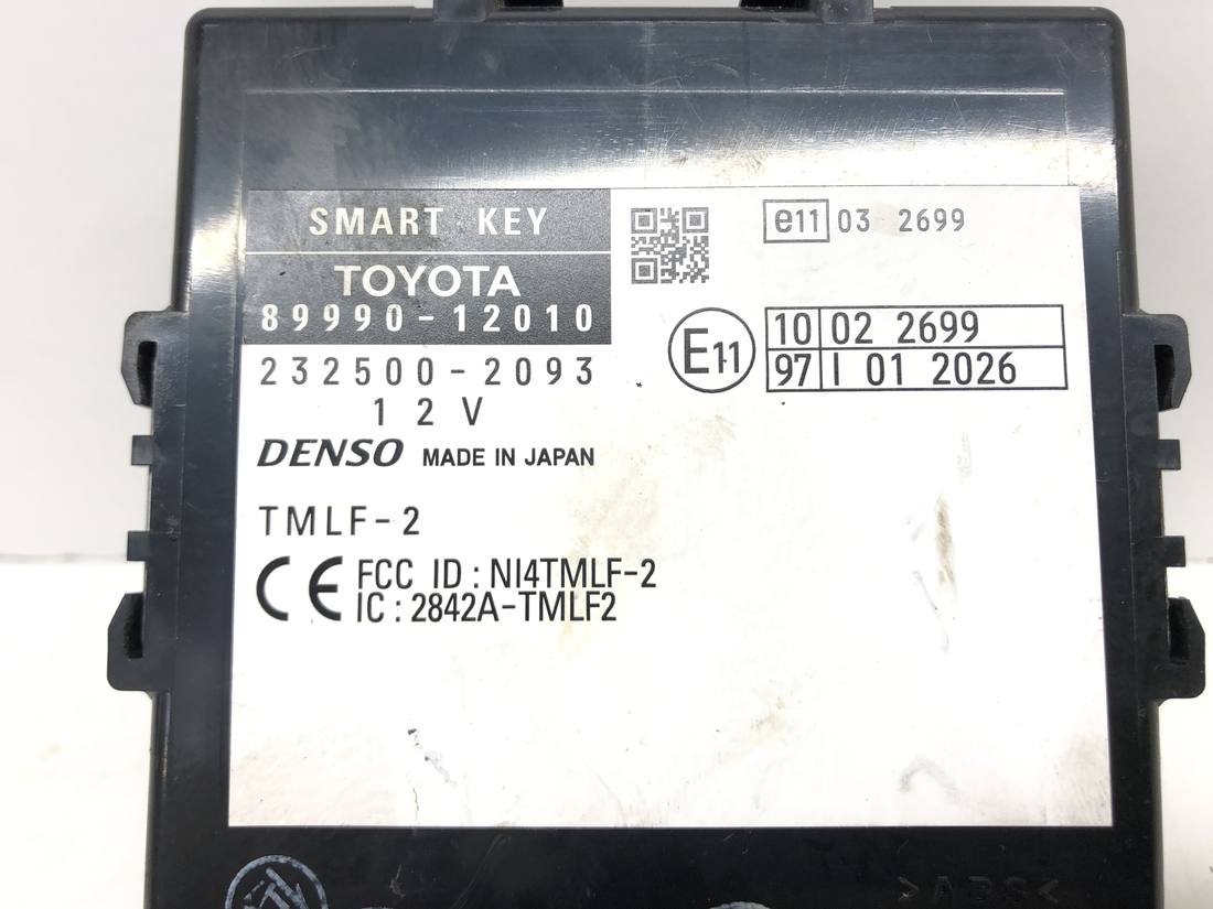 Блок управления модуль Toyota Auris 89990-12010 — фото детали 2