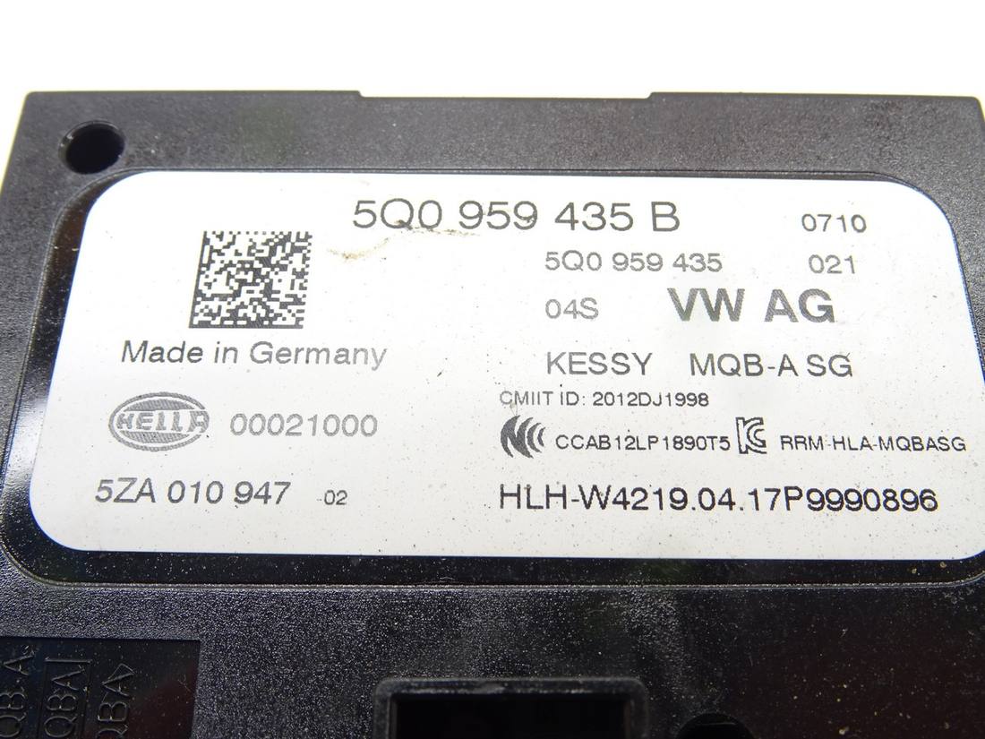 Блок керування модуль Skoda Octavia 3 5Q0959435B — фото деталі 3