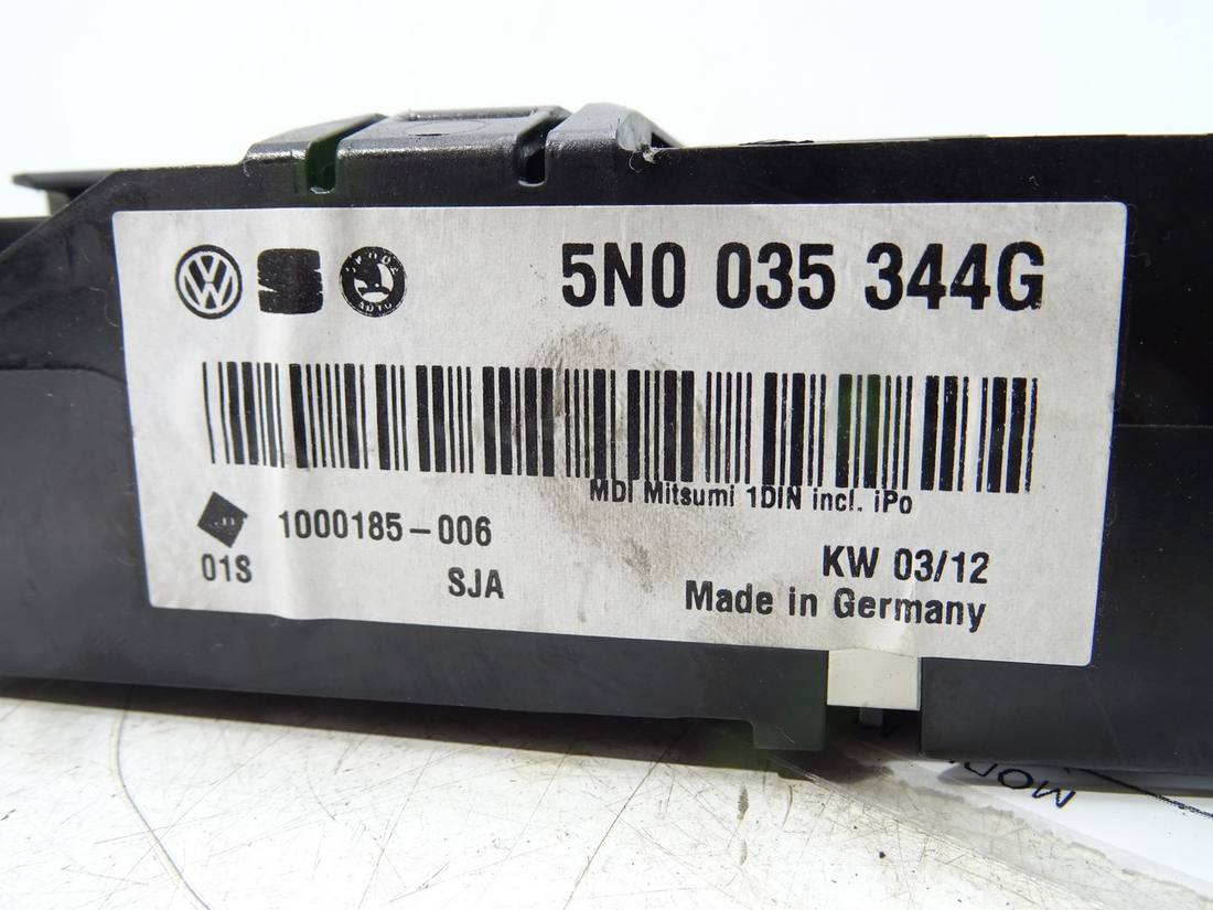 Блок керування модуль Volkswagen Passat B7 5N0035342E — фото деталі 4
