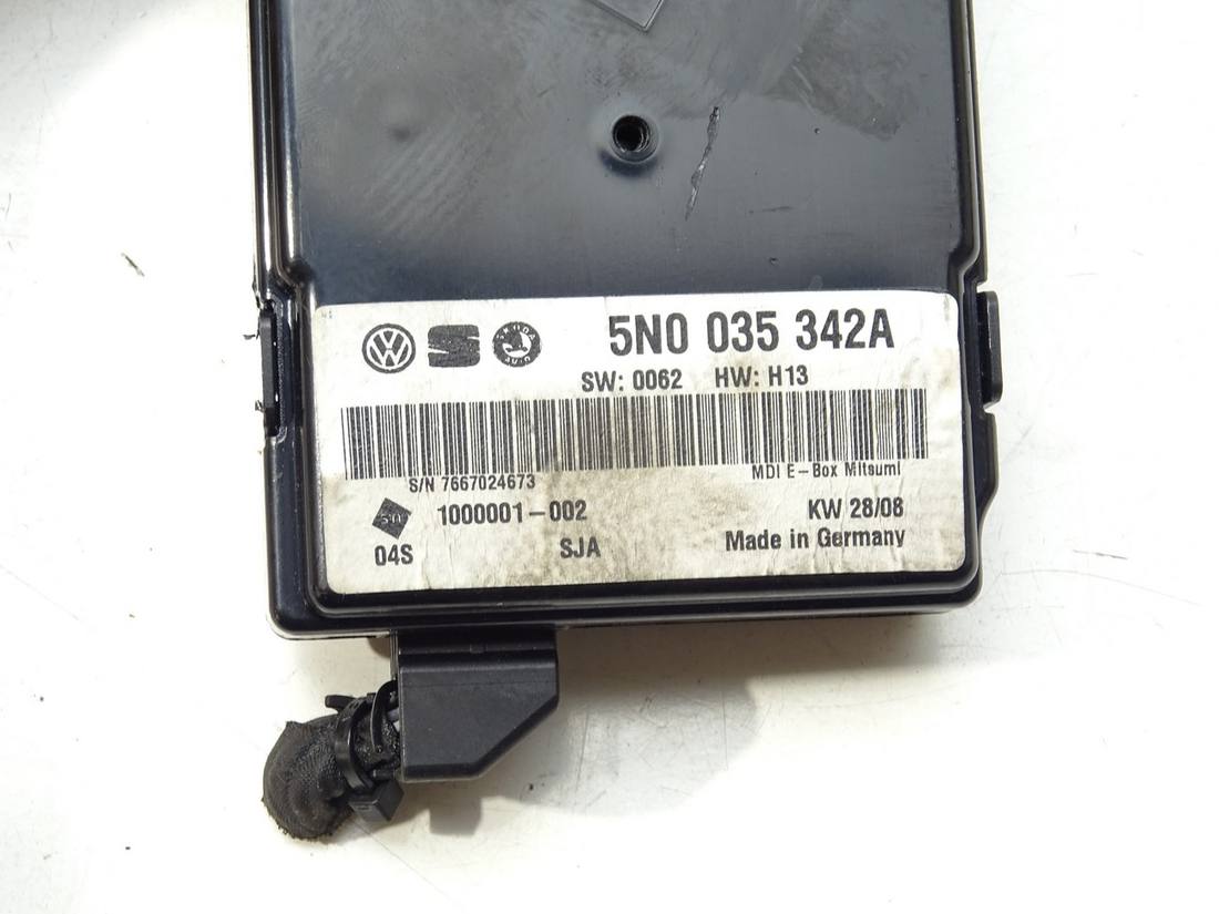 Блок керування модуль Volkswagen Golf 5 5N0035342A — фото деталі 2