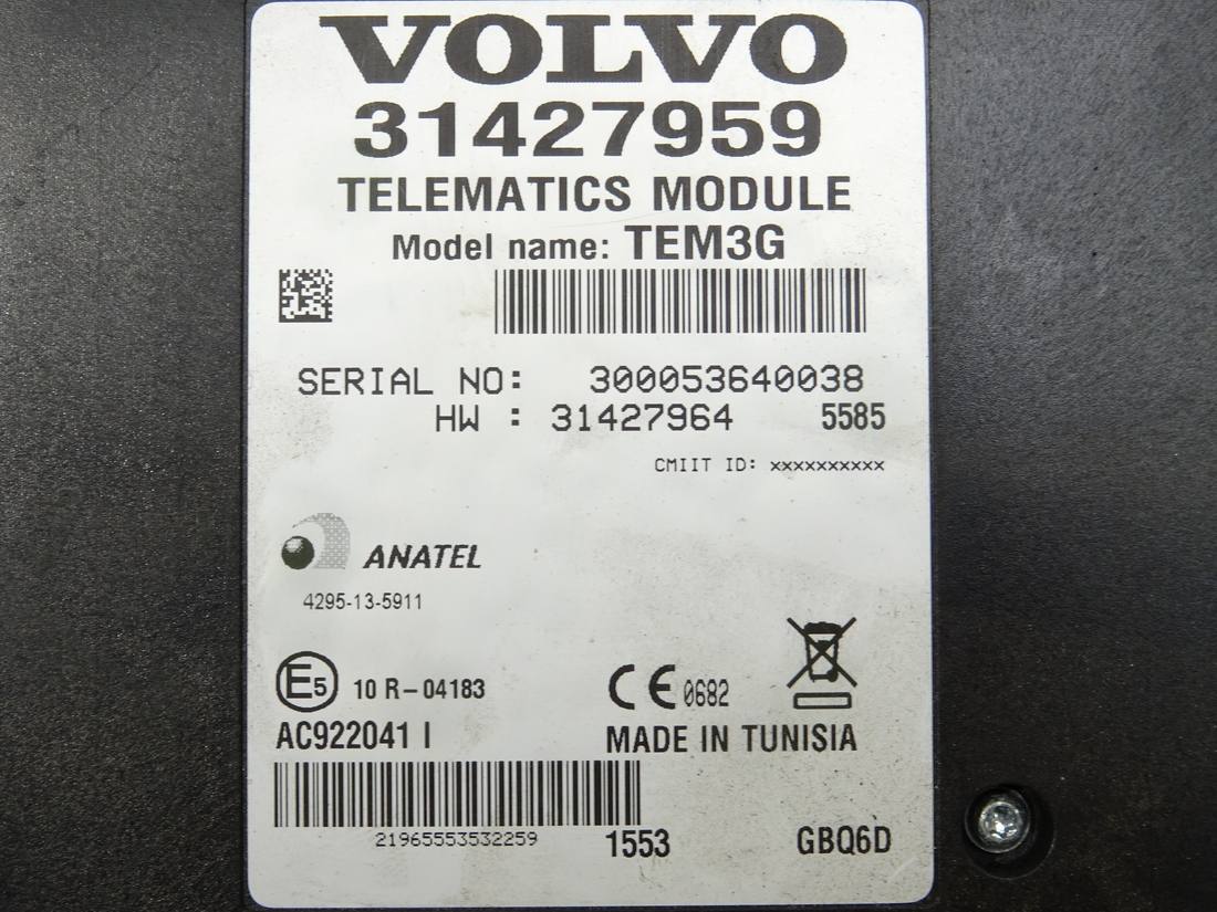 Блок керування модуль Volvo V70 31427959 — фото деталі 2