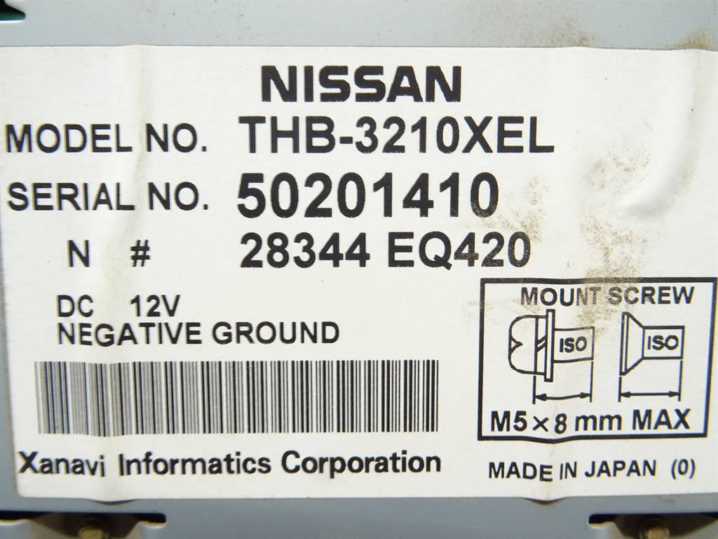 Блок керування модуль Nissan X-trail 28344EQ420 — фото деталі 2