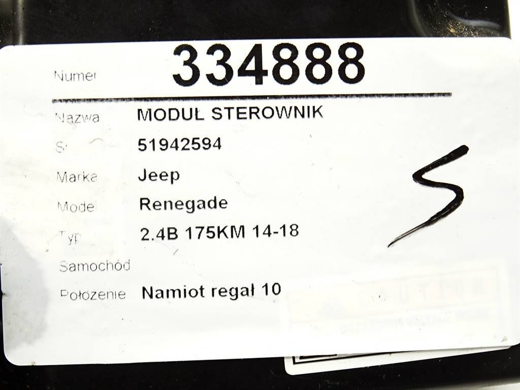 Блок керування модуль Jeep Renegade 51942594 — фото деталі 5