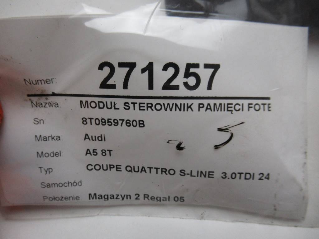 Блок керування модуль Audi A5 8T 8T0959760B — фото деталі 6