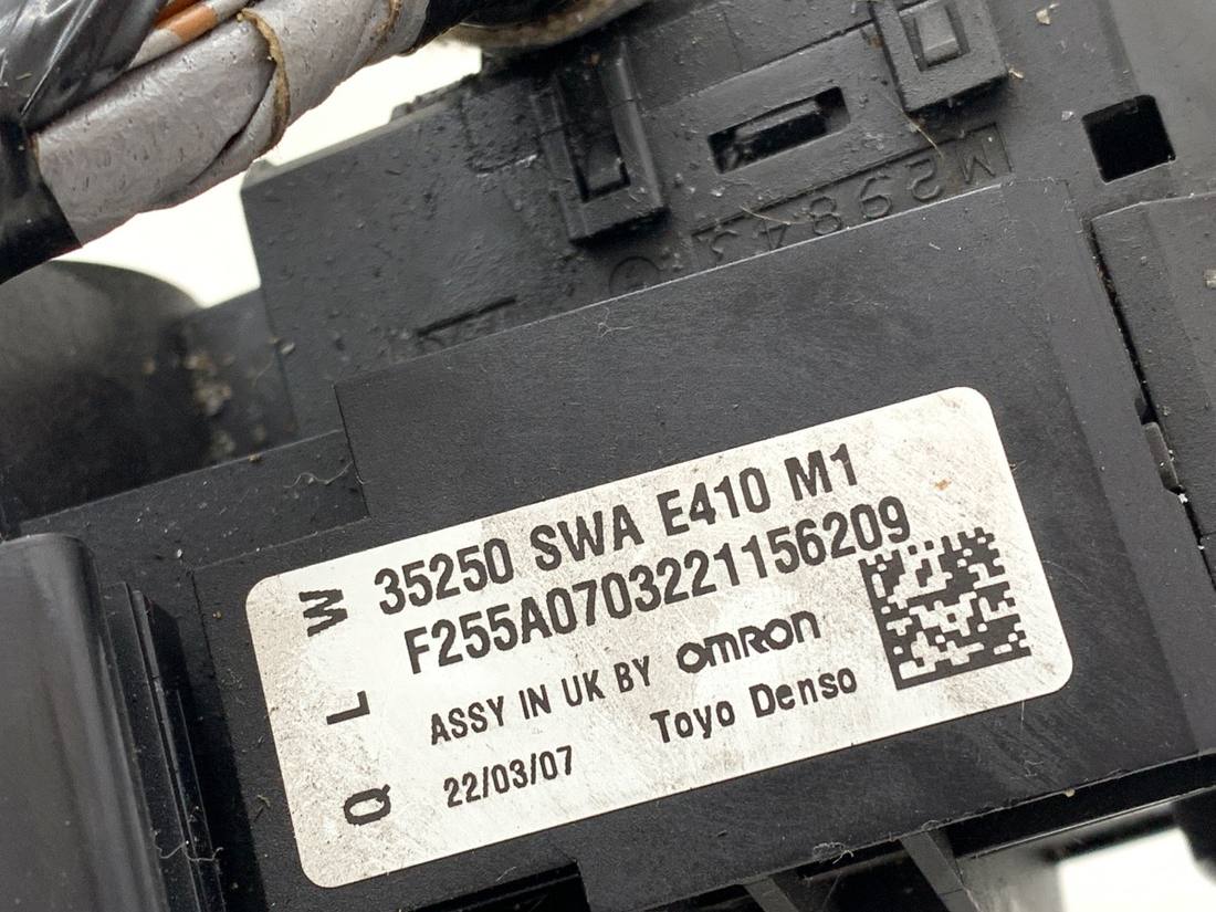 Тубус підрульовий блок перемикачів Honda CR-V 35250SWAE410M1 — фото деталі 5