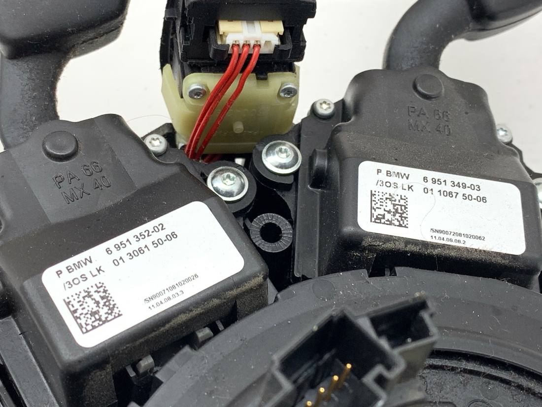 Тубус подрулевой блок переключателей BMW 5 E60 9170217 — фото детали 3