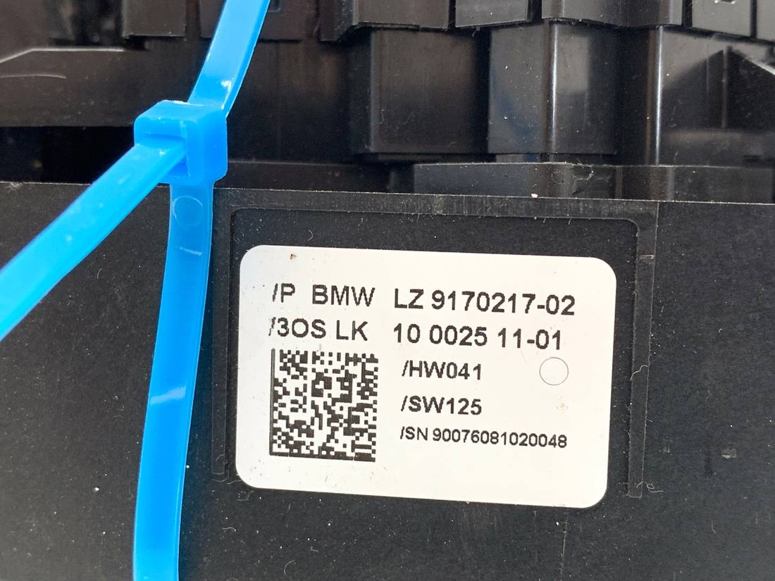 Тубус подрулевой блок переключателей BMW 5 E60 9170217 — фото детали 4