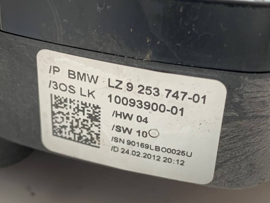 Тубус підрульовий блок перемикачів BMW 3 F30 9253747 — фото деталі 6