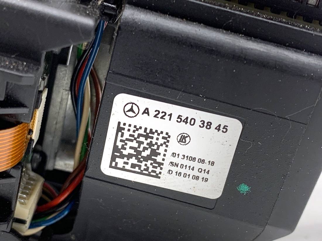 Тубус підрульовий блок перемикачів Mercedes S W221 — фото деталі 5