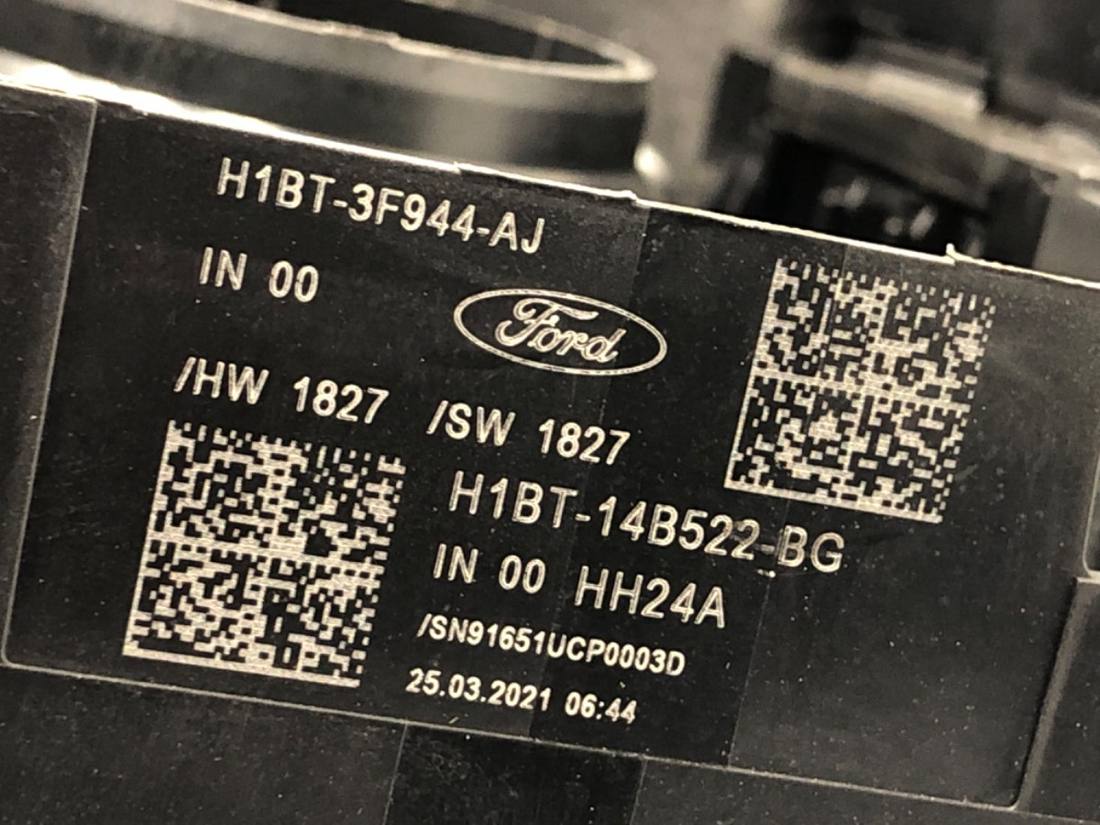 Тубус підрульовий блок перемикачів Ford Fiesta H1BT-14B522-BG — фото деталі 6