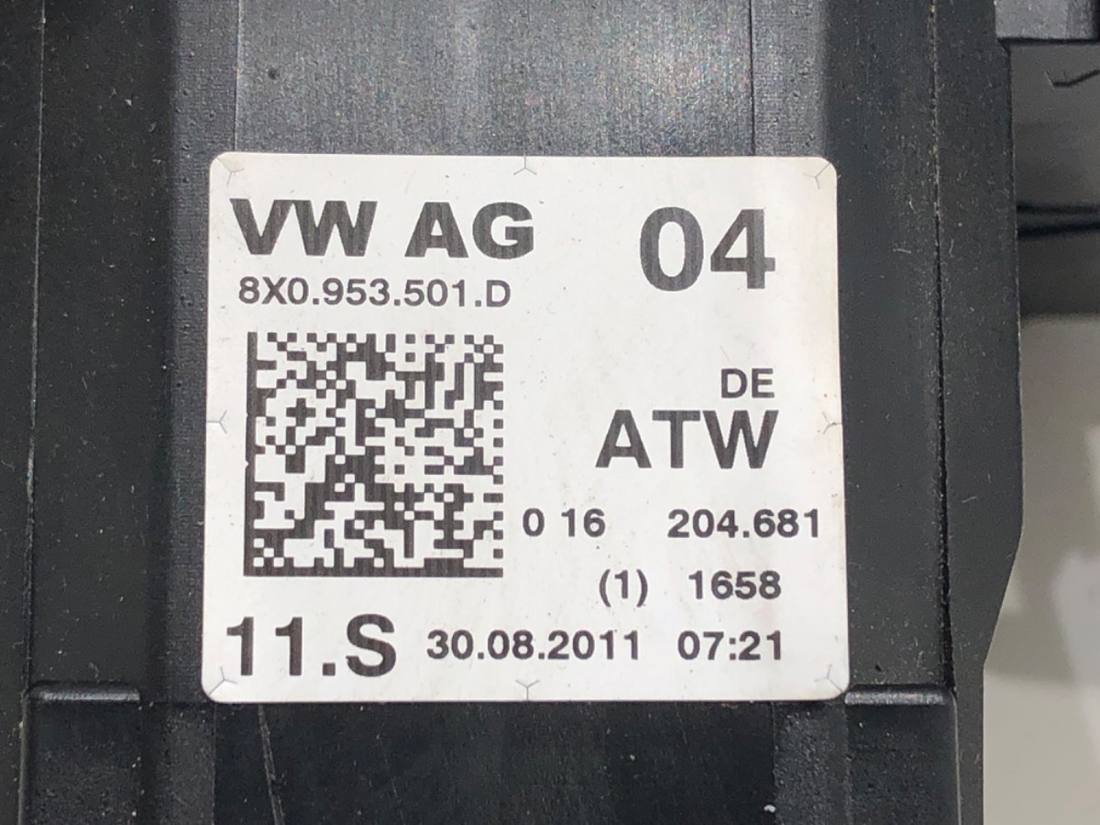 Тубус підрульовий блок перемикачів Audi Q3 8X0953501D — фото деталі 5