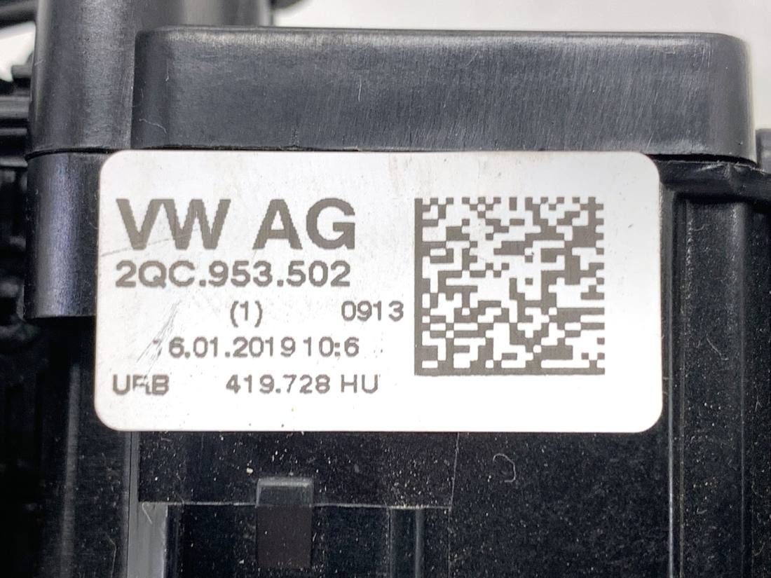 Тубус підрульовий блок перемикачів Skoda Fabia 3 2QC953502 — фото деталі 4